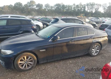 2015 BMW 528I xDrive из США, поврежденный, VIN WBA5A7C50FD621210